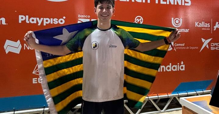 Piripiriense sagra-se Campeão Brasileiro de Beach Tennis