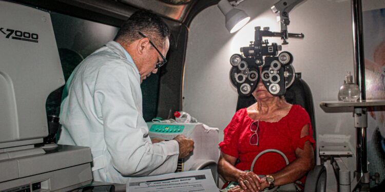 Prefeitura de Piripiri realiza edição do Projeto Visão em Dia na comunidade Vertentes