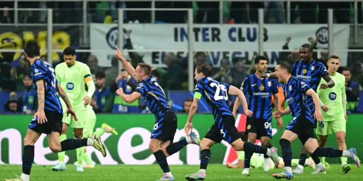 Inter bate Barcelona e chega à final da Liga dos Campeões