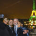 Macron posta foto com Lula e Torre Eiffel iluminada de verde e amarelo