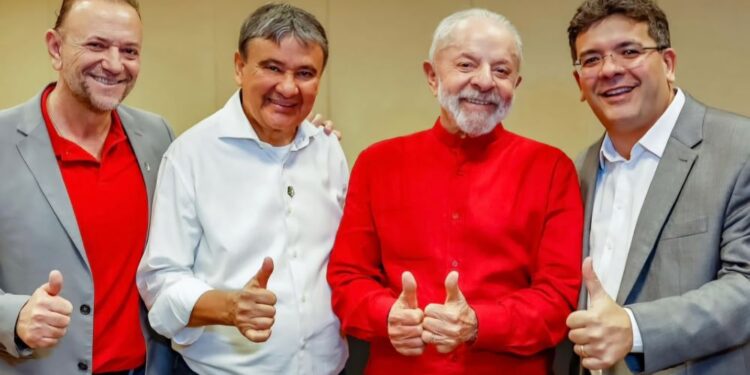 Ao lado de Rafael e petistas do Piauí, Lula encerra reunião nacional do PT