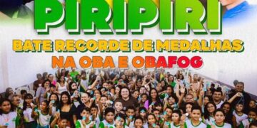 Piripiri conquista marca histórica com 884 medalhas na OBA e OBAFOG em 2025