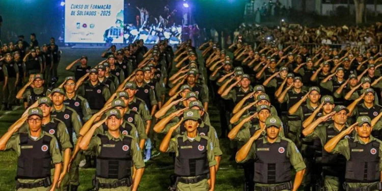 Governo nomeia 650 novos soldados para a Polícia Militar do Piauí