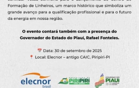 PIRIPIRI GANHA NESTA TERÇA-FEIRA(30), A PRIMEIRA ESCOLA NACIONAL DE FORMAÇÃO DE LINHEIROS