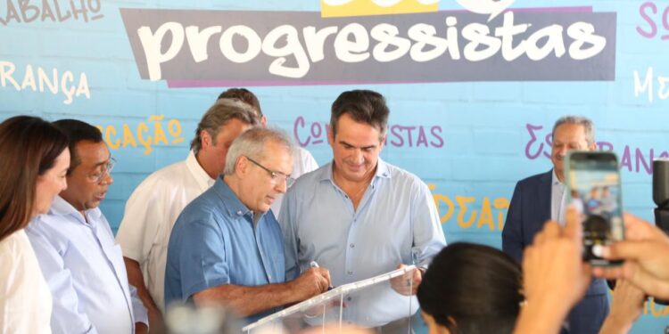 Ciro Nogueira celebra filiação de João Vicente Claudino: “Este é o time certo