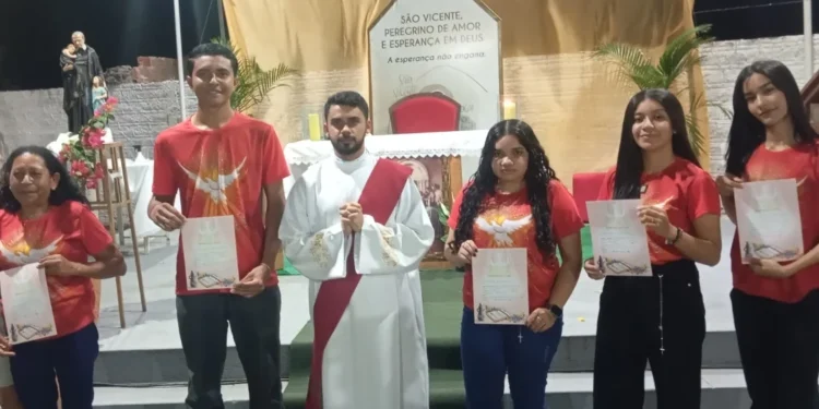 Terceira novena em honra a São Vicente de Paulo é realizada no bairro Petecas