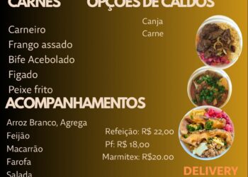 Restaurante Sabor de Casa – Cardápio desta quarta-feira!