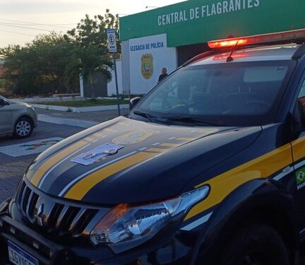 PRF prende homem com mandado de prisão por pensão alimentícia durante fiscalização na BR-343 em Parnaíba