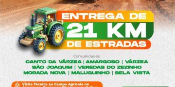 Prefeita Jôve fará entrega de 21km de estradas