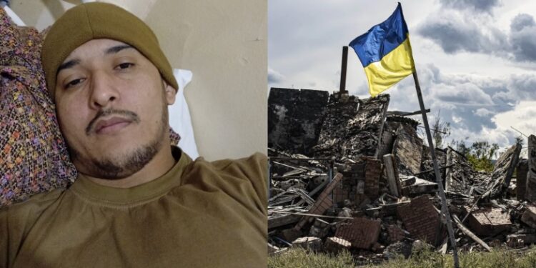 Pedrossegundense ferido na guerra da Ucrânia segue internado: “Pedem para eu voltar ao Brasil”