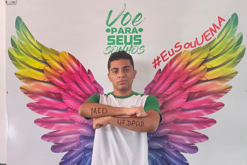 Estudante da rede estadual de Brasileira conquista aprovação em Medicina na UFDPar