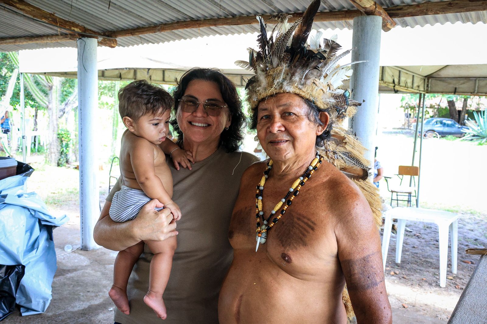 Prefeita Jôve Oliveira Monteiro participa de momento histórico no território indígena Tabajara