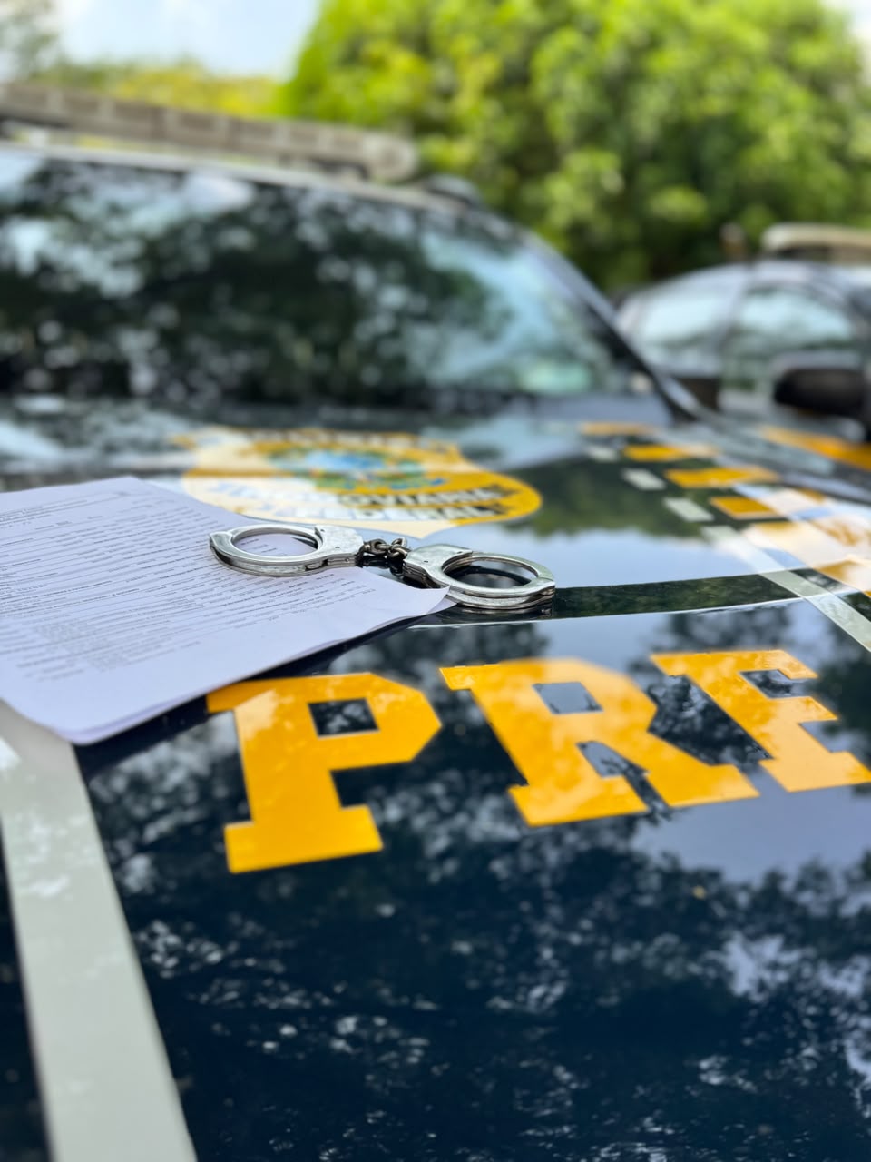 PRF cumpre mandado de prisão por homicídio durante fiscalização na BR-316, em Picos (PI)