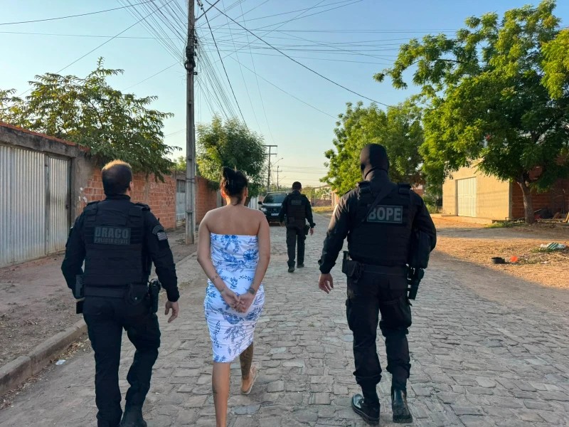 Mais de 50 pessoas são presas em ação contra crimes violentos no Piauí