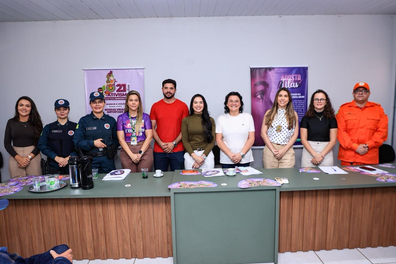 SETAS de Piripiri lança Campanha Agosto Lilás e Programa Piripiri por Elas