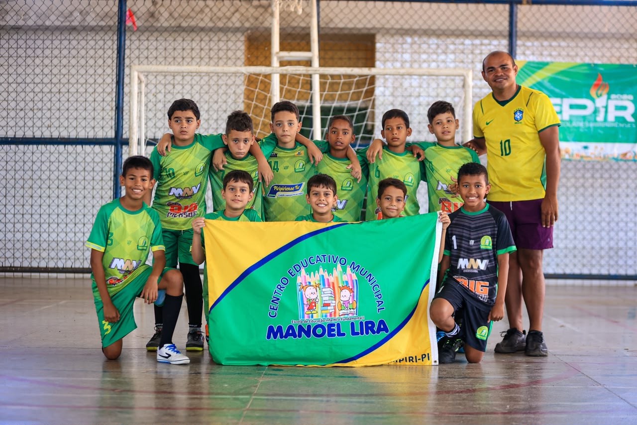 Futsal movimenta mais uma rodada do JEPIR em Piripiri
