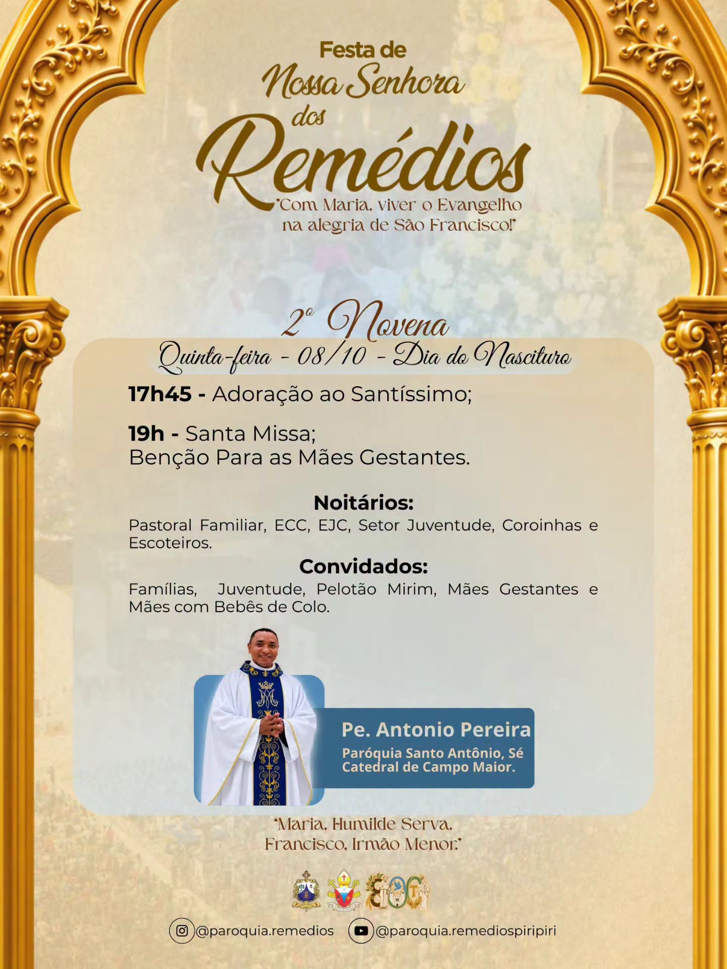 2ª Novena | 08 de outubro