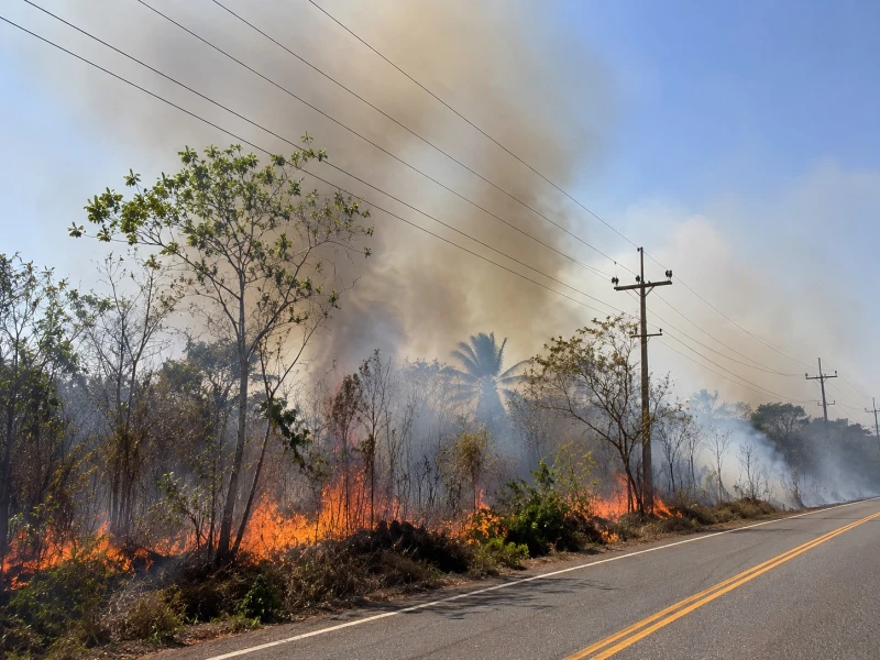 Piauí proíbe uso do fogo até 30 de outubro após aumento de queimadas